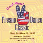 DVD face label for a West Coast Swing Dance Competition